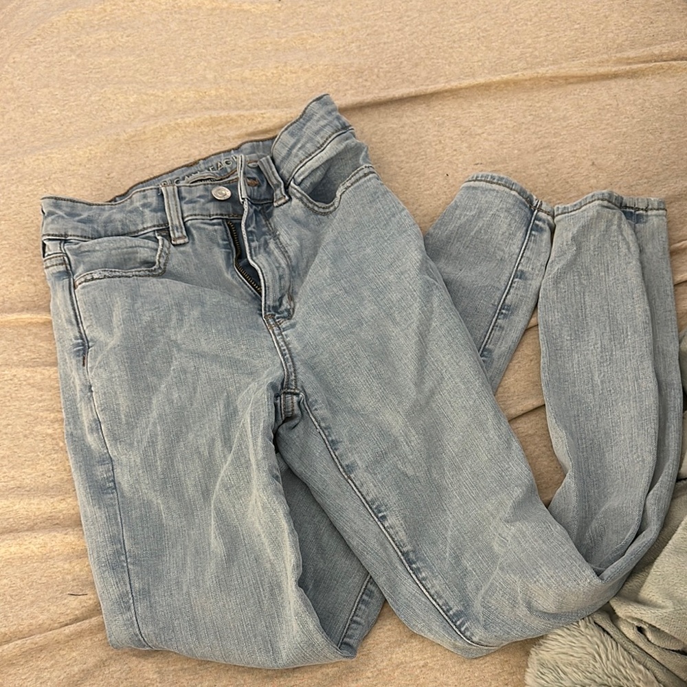 American Eagle Outfitters Blue Skinny Jeans